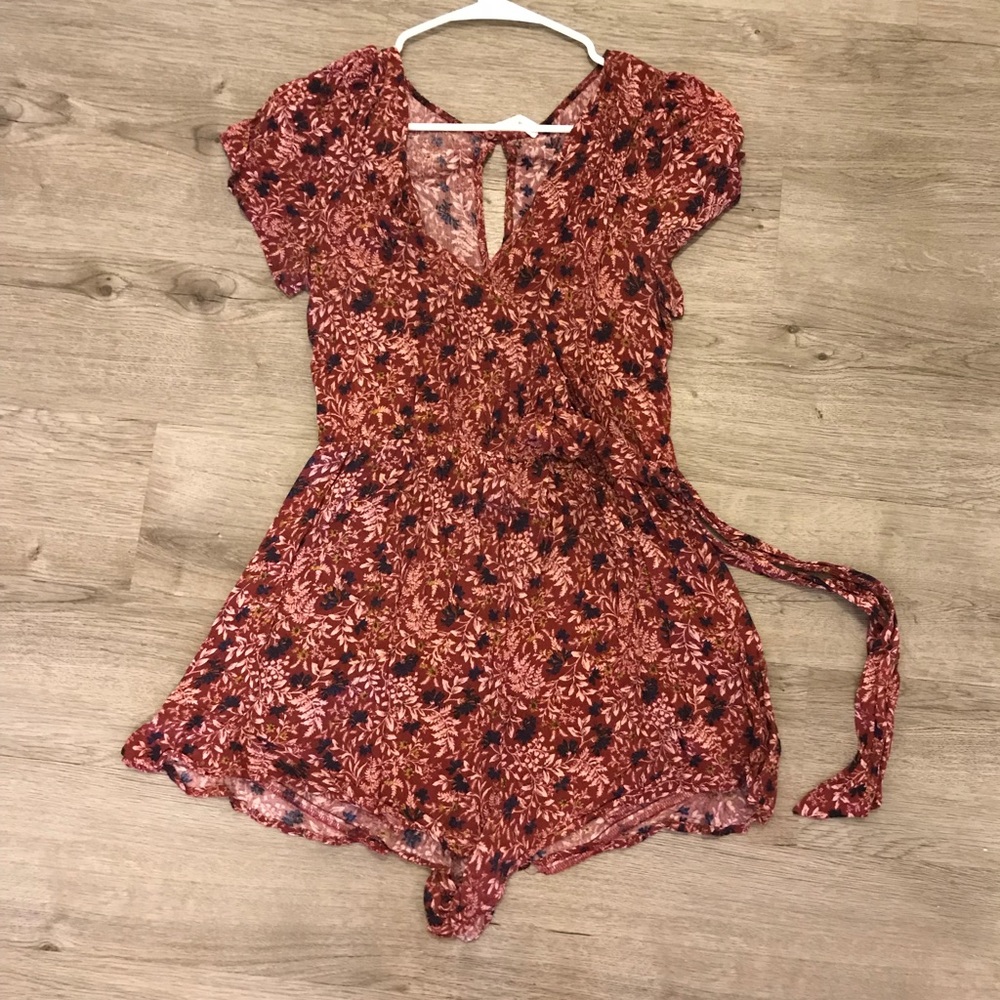 LUSH Floral romper